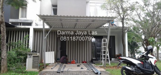 Harga Bikin Kanopi Baja Ringan Rajeg